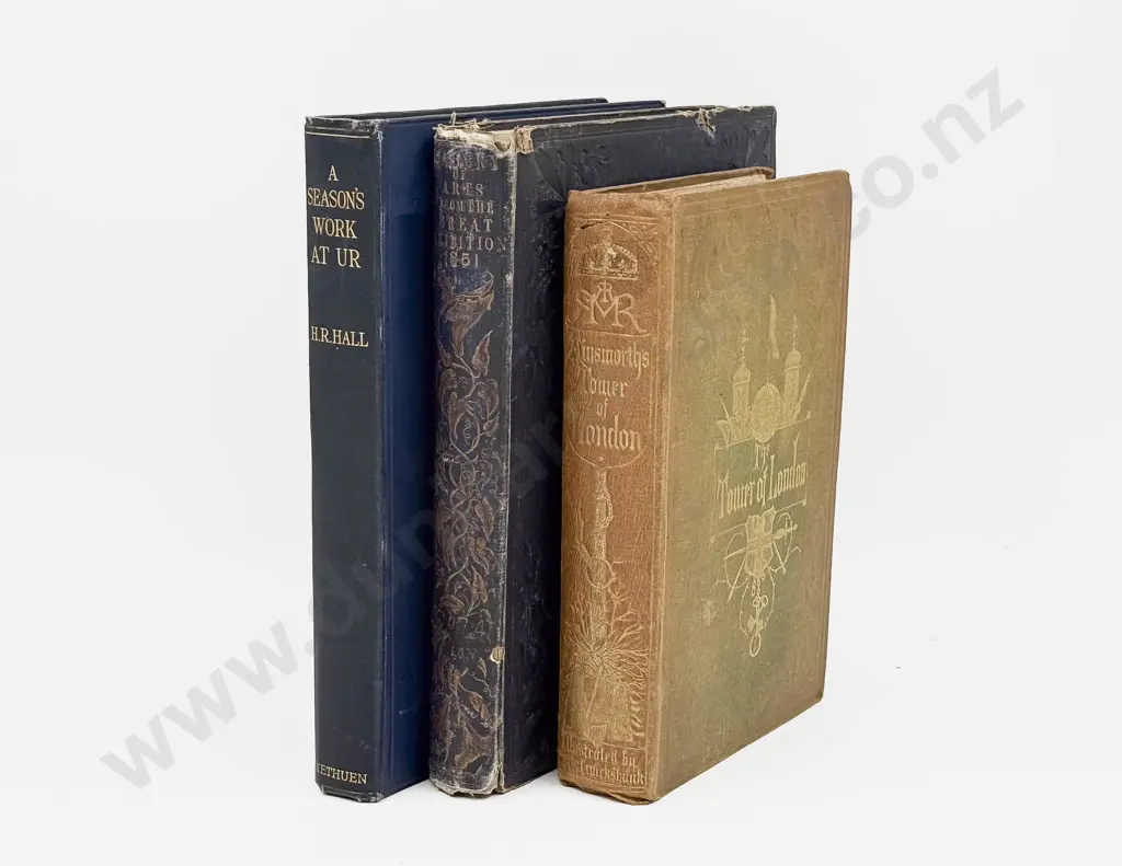 Three Antique Volumes Image 1++