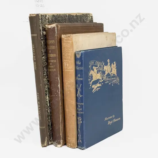 Four Vintage Poetry Related Volumes