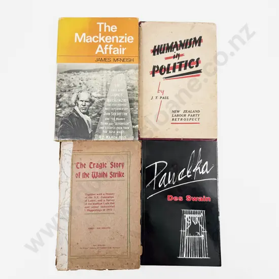Four Volumes Relating to NZ Political History