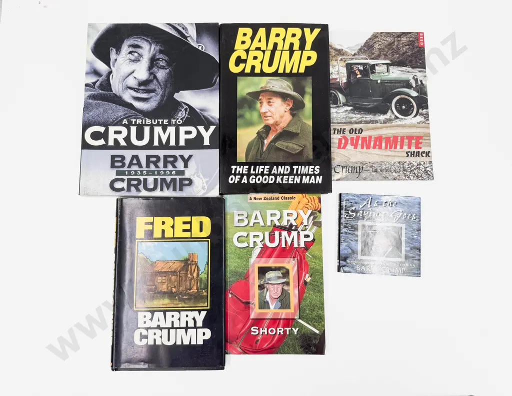 Six Barry Crump Volumes Image 1++