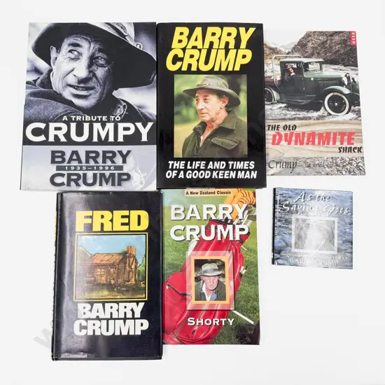 Six Barry Crump Volumes