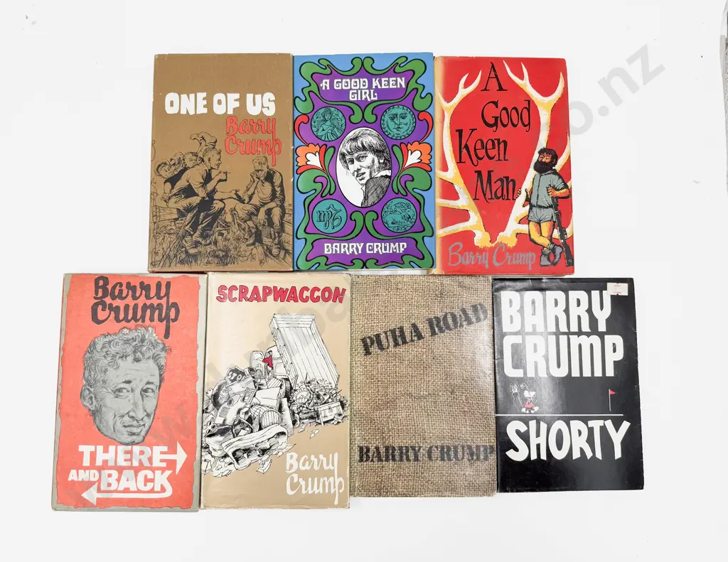 Seven Barry Crump Volumes Image 1++