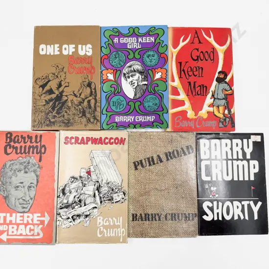 Seven Barry Crump Volumes