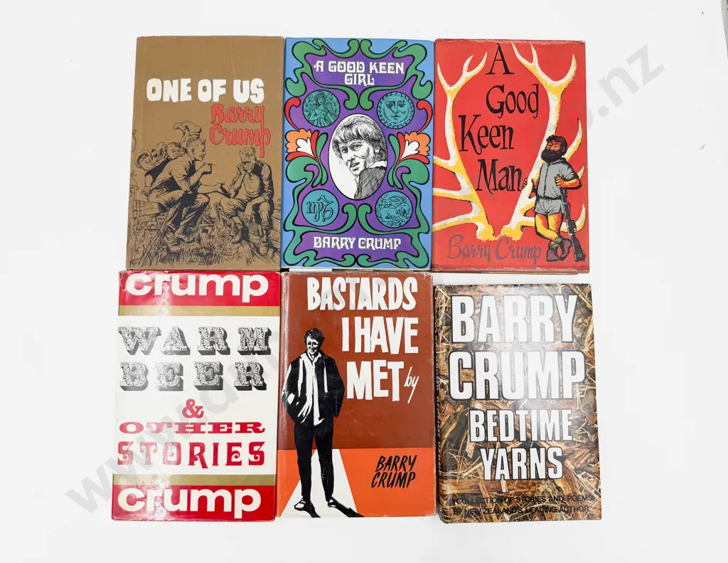 Six Barry Crump Volumes Image 1++