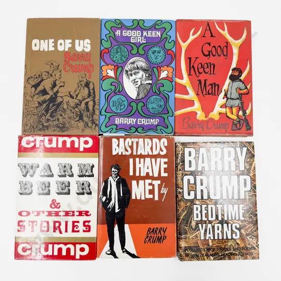 Six Barry Crump Volumes
