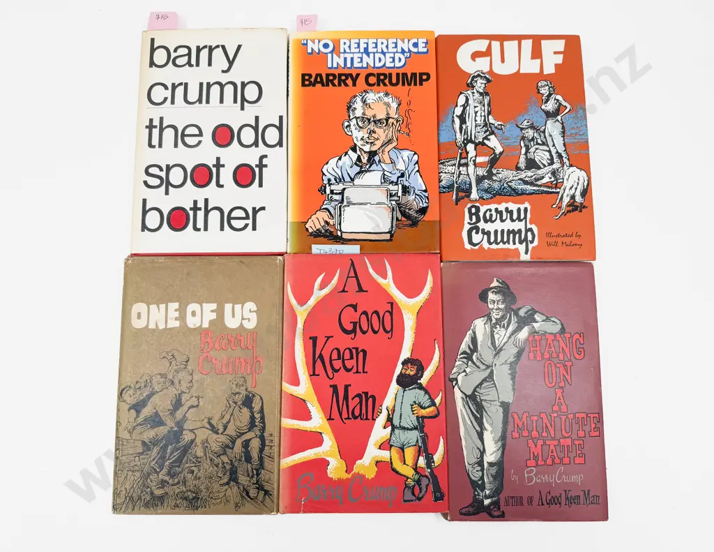 Six Barry Crump Volumes Image 1++