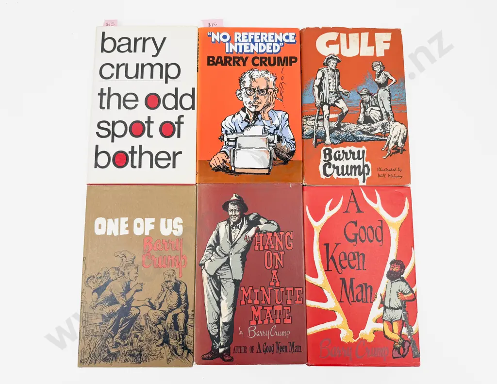 Six Barry Crump Volumes Image 1++