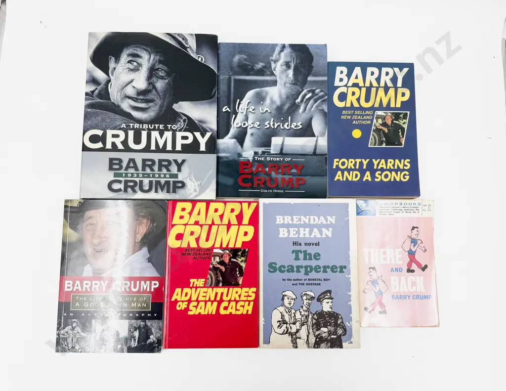 Seven Barry Crump Volumes Image 1++