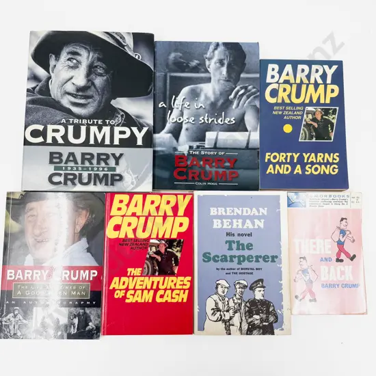 Seven Barry Crump Volumes