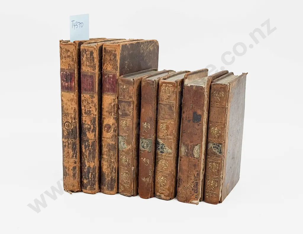 Eight Antique Volumes Image 1++