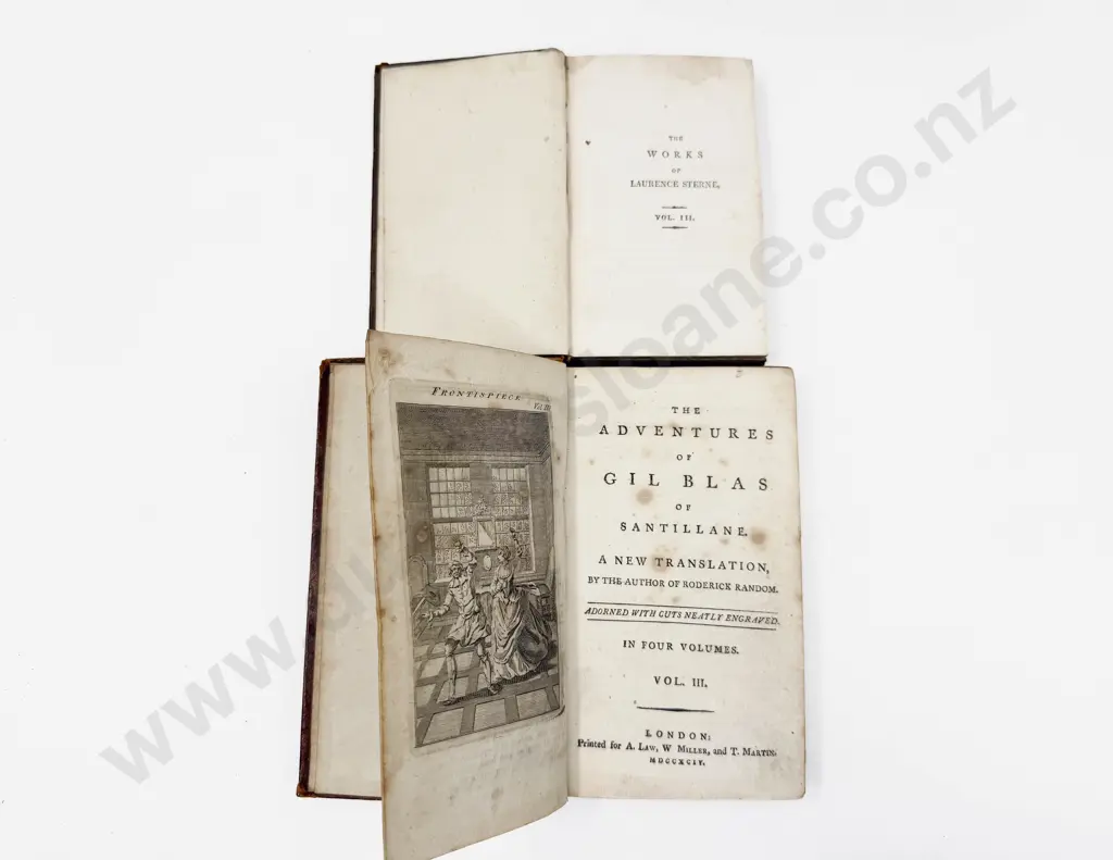 Eight Antique Volumes Image 1++