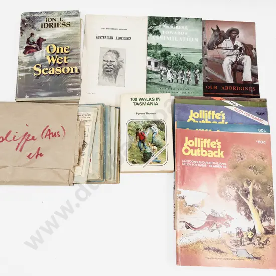 Small Box Assorted Vintage Australian Books & Magazines
