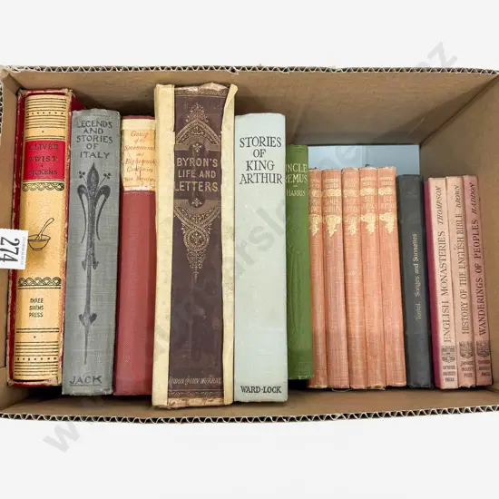 Small Box Assorted Vintage Fiction & Poetry Volumes