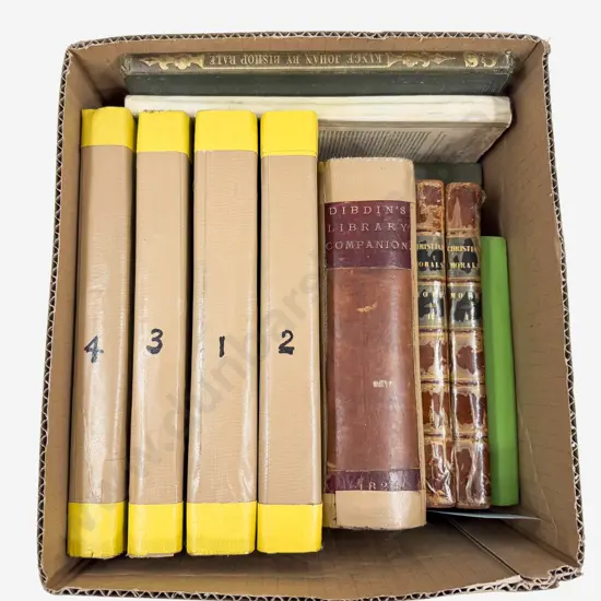 Small Box Assorted Vintage Mainly History Volumes