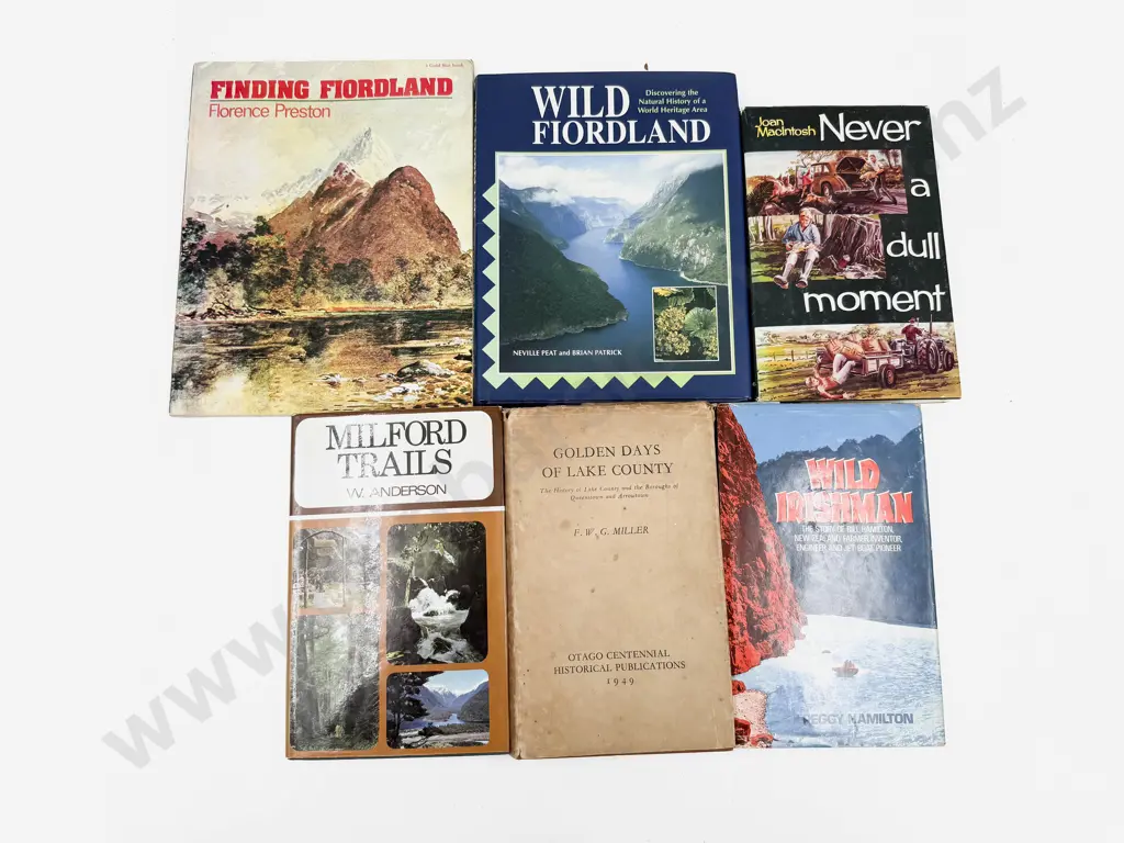 Six Fiordland Travel Volumes Image 1++