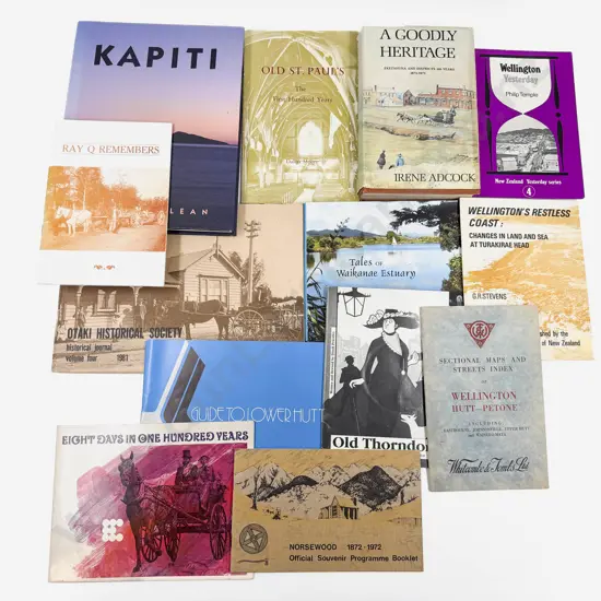 Quantity Assorted Wellington Regional Histories
