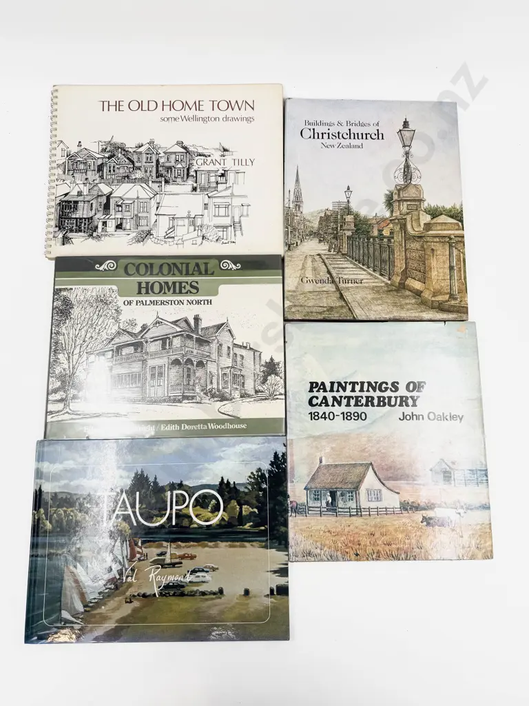 Quantity Assorted NZ Regional Art Volumes Image 1++