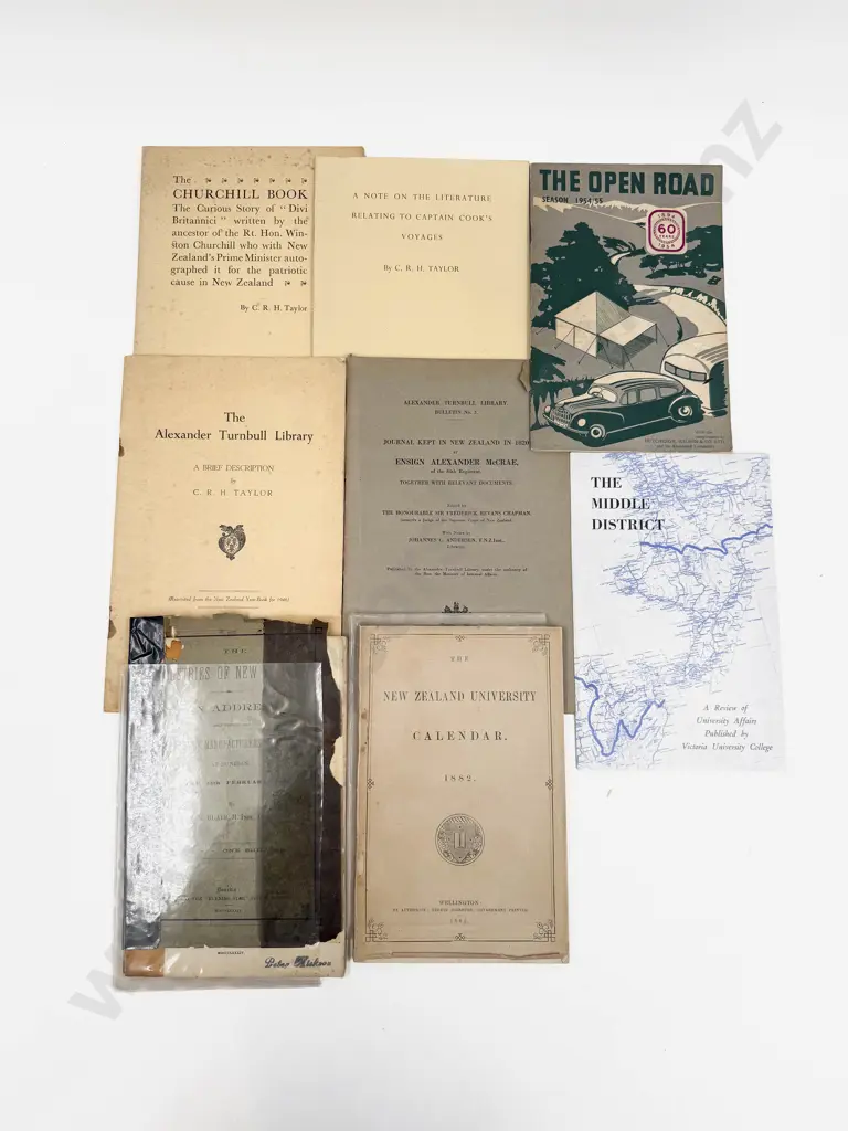 Quantity Assorted Vintage NZ Pamphlets Image 1++