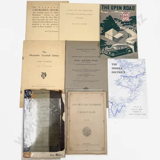 Quantity Assorted Vintage NZ Pamphlets