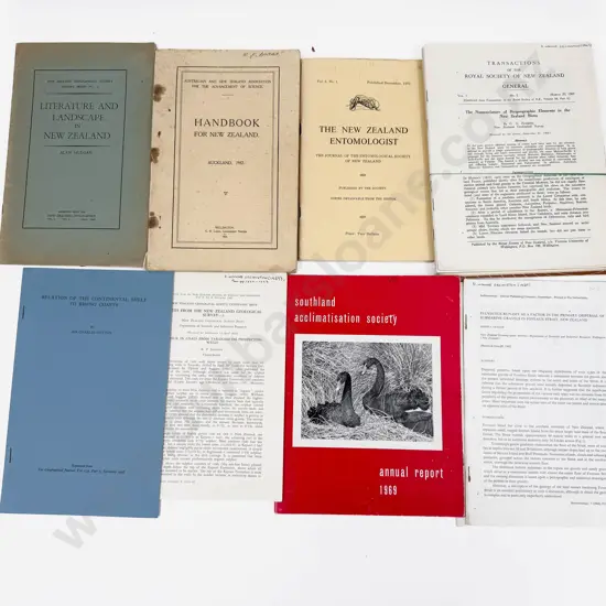 Quantity Assorted Vintage NZ Marine Related Pamphlets