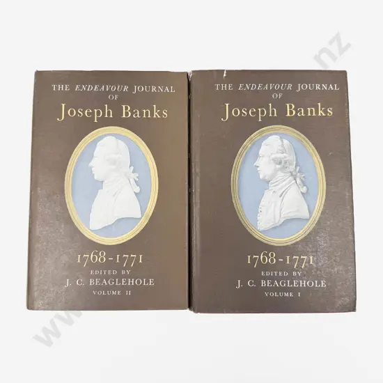 The Endeavour Journal of Joseph Banks - Volume One & Two