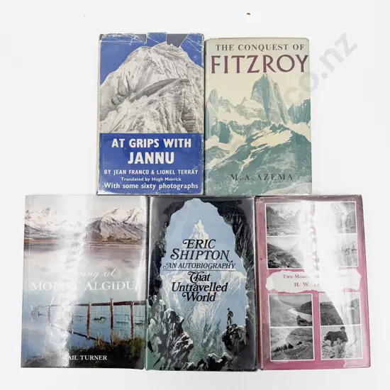 Five Assorted Exploration Reference Volumes