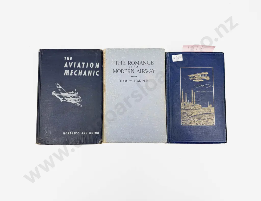 Three Vintage Aviation Reference Volumes Image 1++