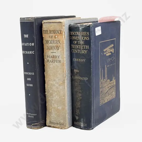 Three Vintage Aviation Reference Volumes