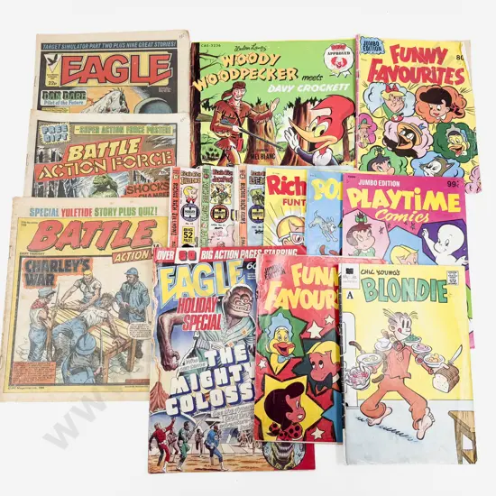 Qty of Assorted Vintage Comics