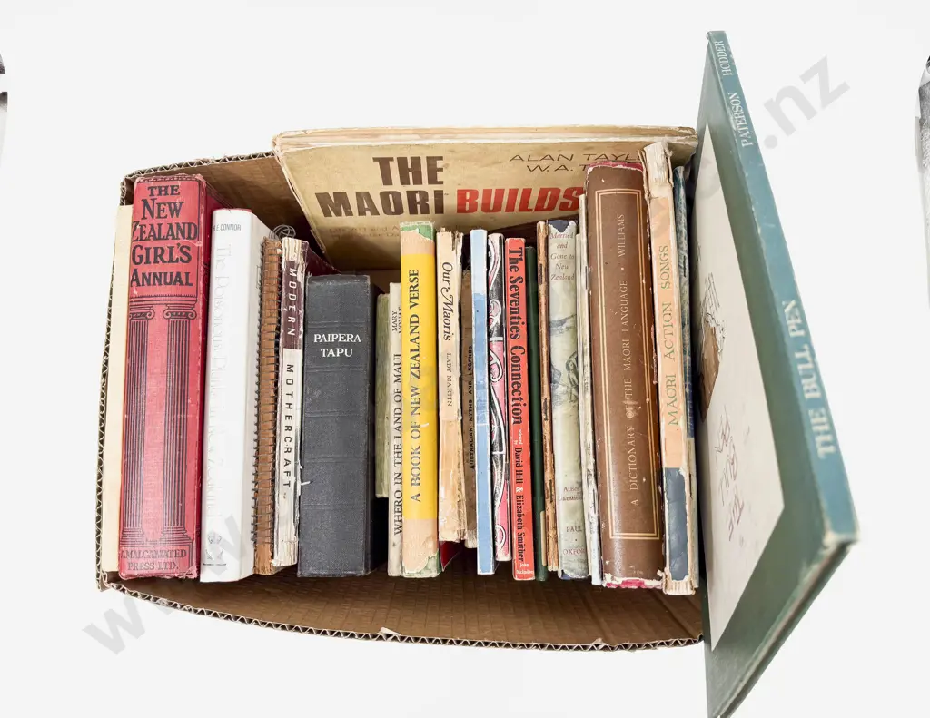 Box of Assorted NZ Reference Volumes Image 1++