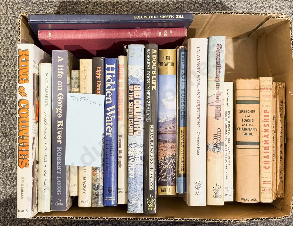 Box of Assorted Regional Histories Image 1++