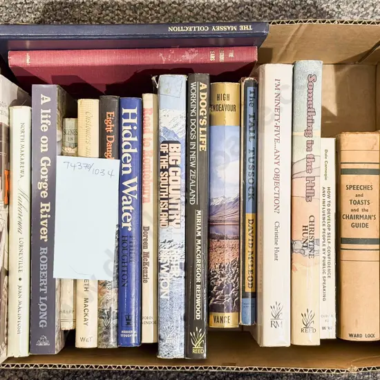 Box of Assorted Regional Histories