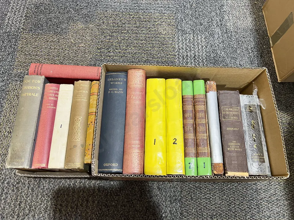 Two Boxes of Assorted Vintage Poetry Image 1++