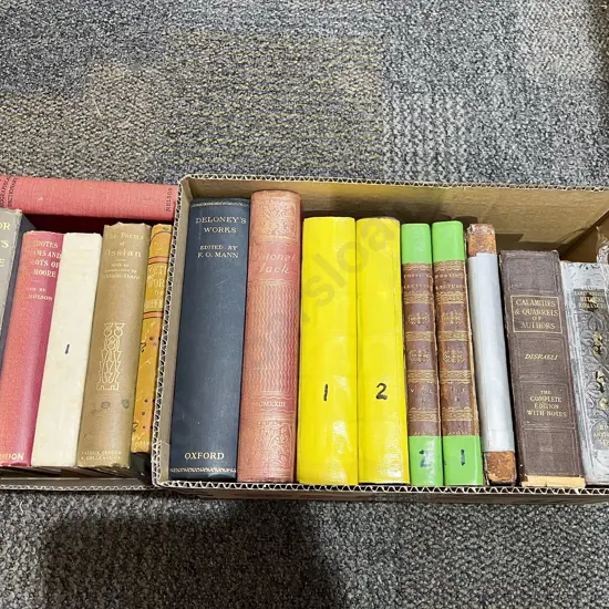 Two Boxes of Assorted Vintage Poetry