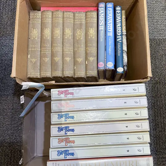 Two Boxes Assorted British History