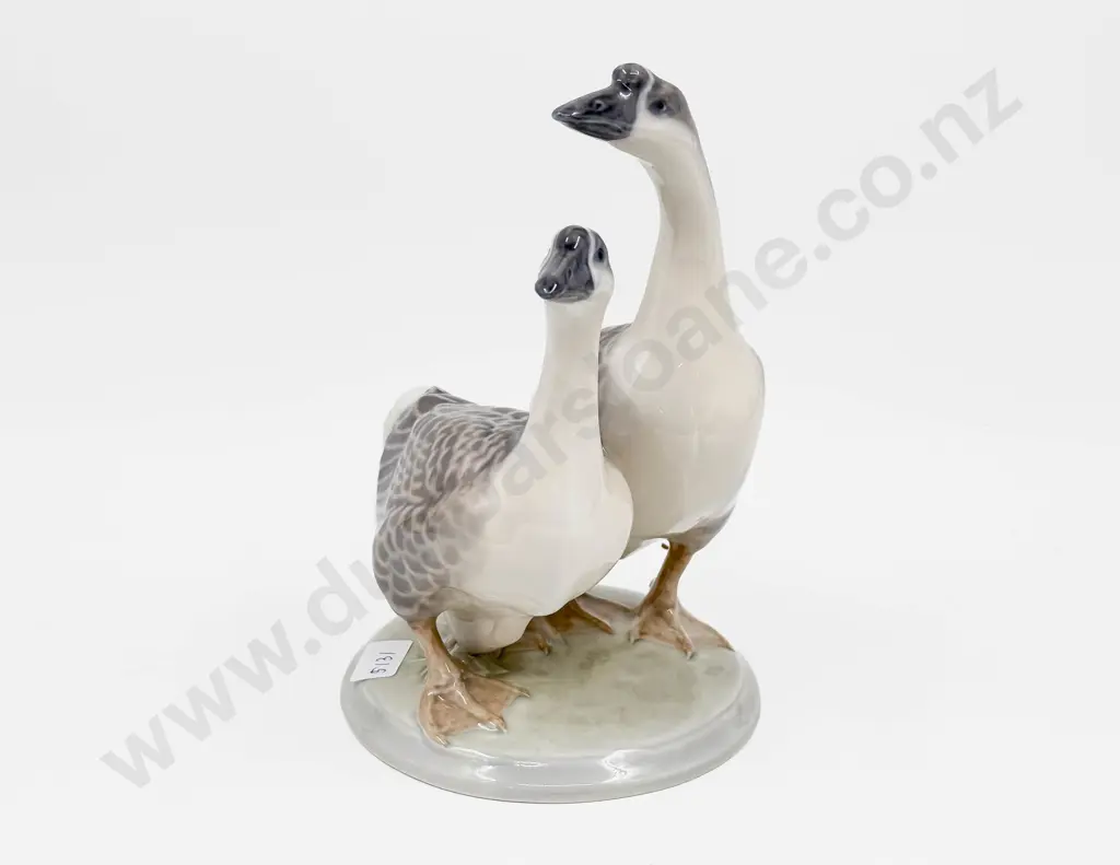 Royal Copenhagen Figure Group of Geese Image 1++