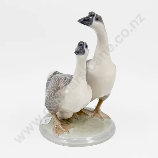 Royal Copenhagen Figure Group of Geese