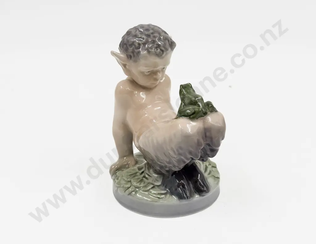 Royal Copenhagen Faun & Frog Image 1++