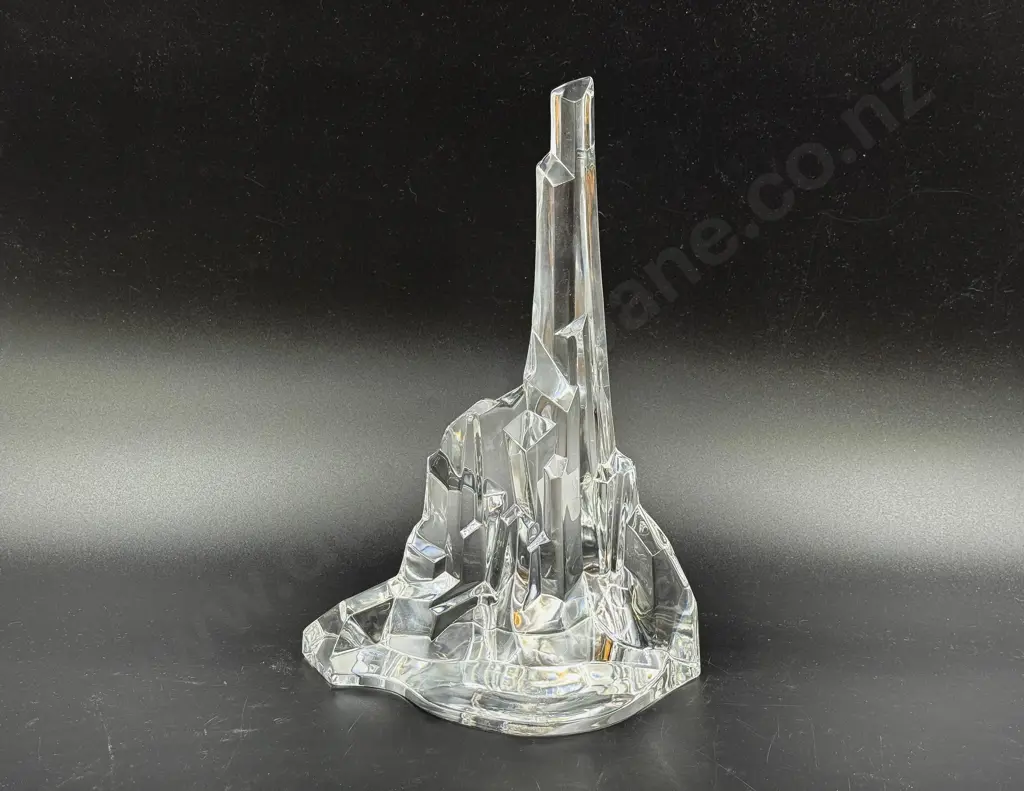 German Art Glass Glacier Ornament Image 1++
