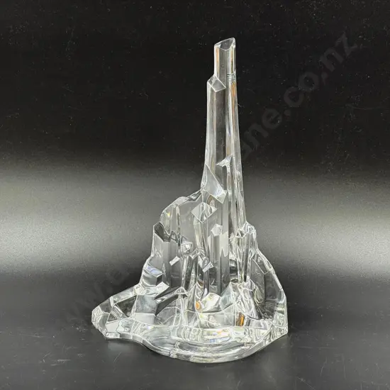 German Art Glass Glacier Ornament