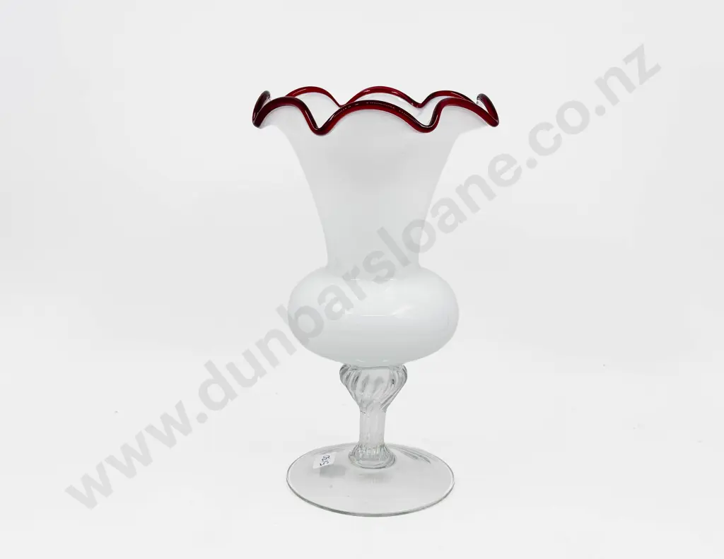 Decorative Art Glass Vase Image 1++