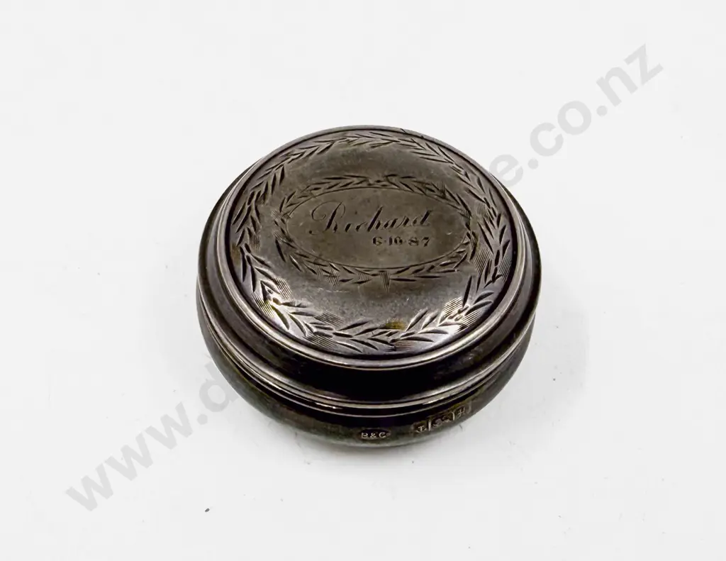 Small S/S Trinket Box Image 1++