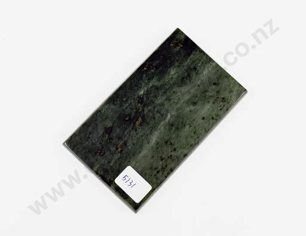 Polished Greenstone Rectangular Slab Image 1++