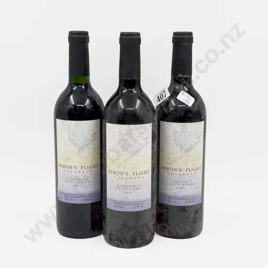 Bottles NZ 1991 Heron's Flight Matakana Cabernet Sauvignon