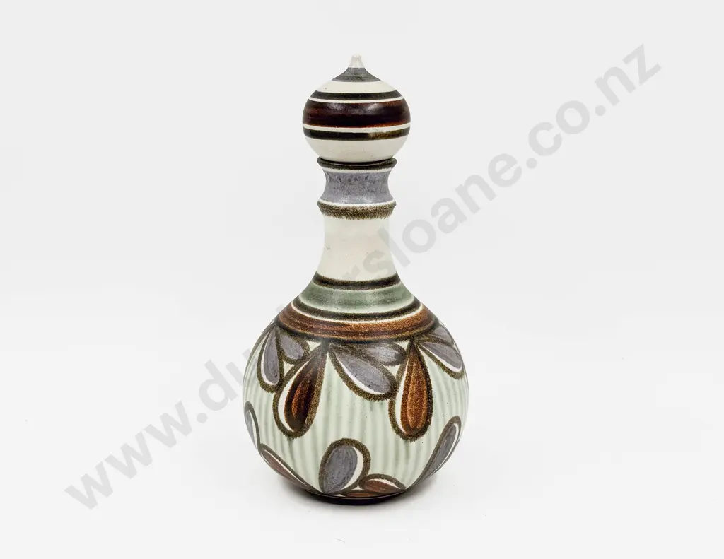 Anneke Borren Pottery Stoppered Decanter Image 1++