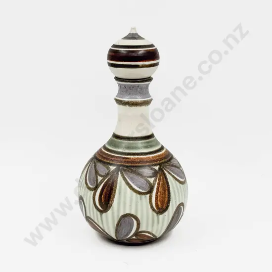 Anneke Borren Pottery Stoppered Decanter