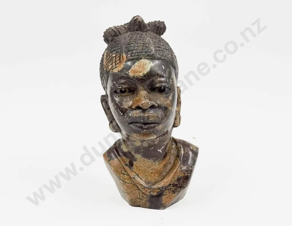 African Hardstone Bust Image 1++
