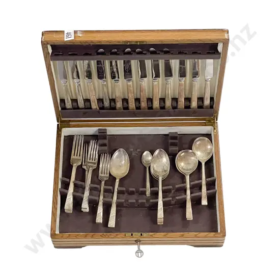Canteen of S/P Cutlery (Incomplete)