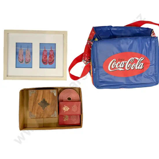 Box Qty of Assorted inc lTrinket Box & Two Post Office Saving Banks etc