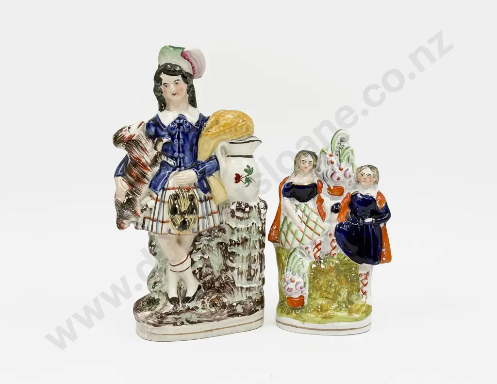 Two Staffordshire Figures Image 1++